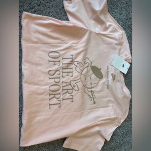 Small peach Nike t shirt